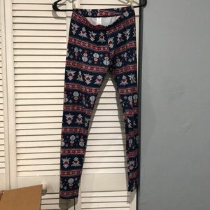 Christmas leggings
